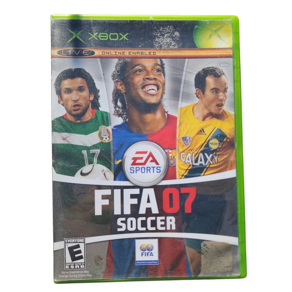 FIFA 07 Soccer Microsoft Xbox Original Game EA Sports Complete with Manual